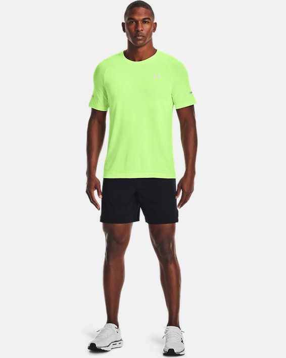 Men's UA Speedpocket 7" Shorts, Black, pdpMainDesktop image number 2
